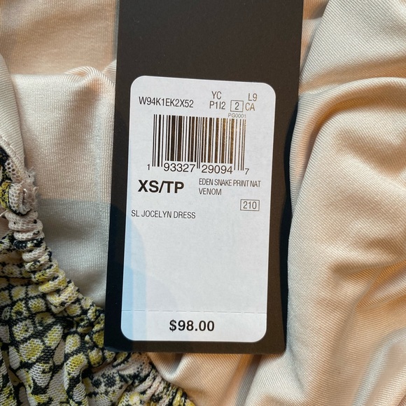 GUESS snakeprint dress BNWT - Picture 15 of 16